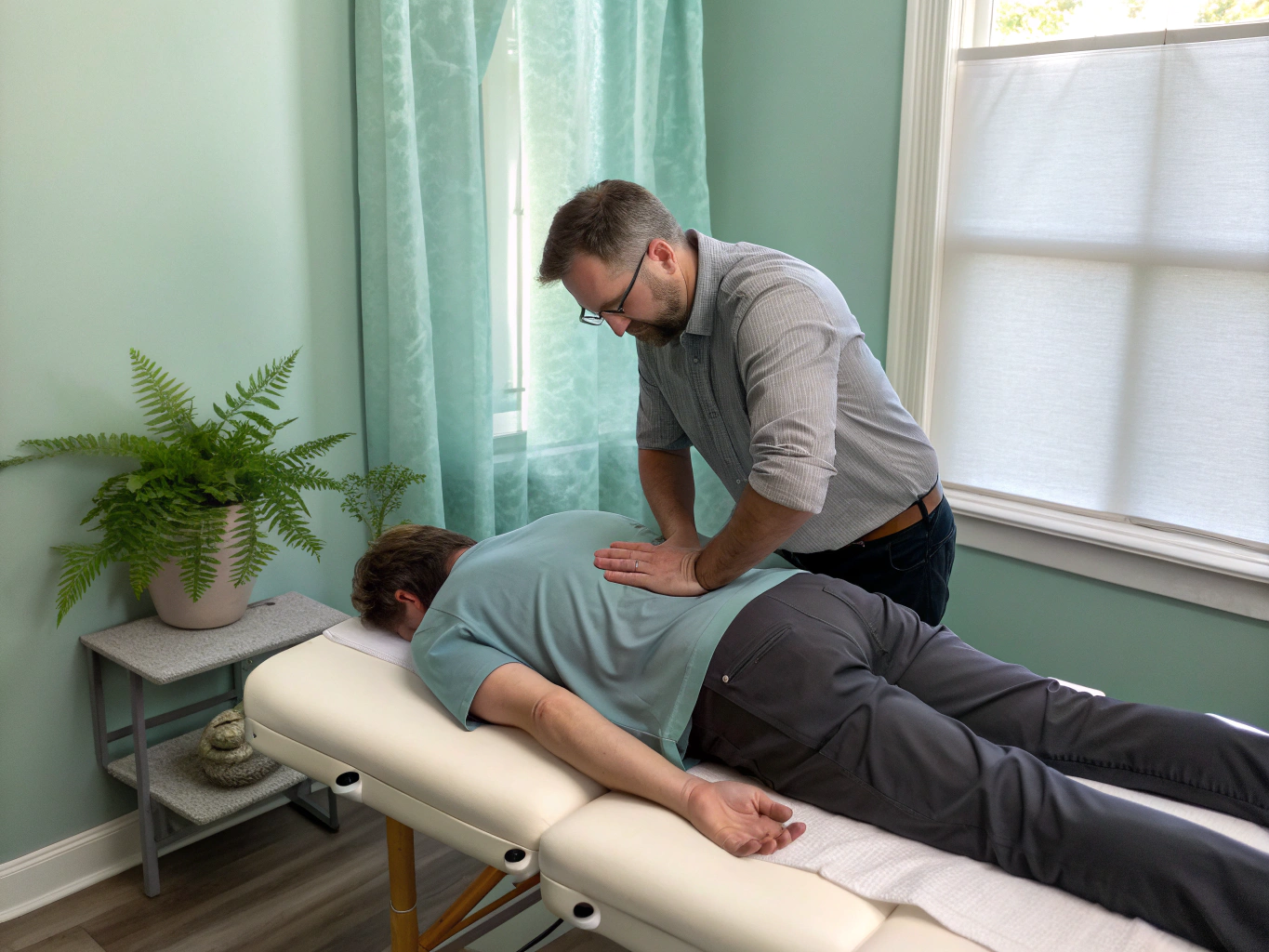 Chiropraktische Behandlung