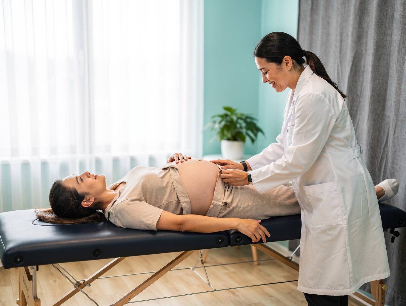 Birth preparation and pelvic alignment