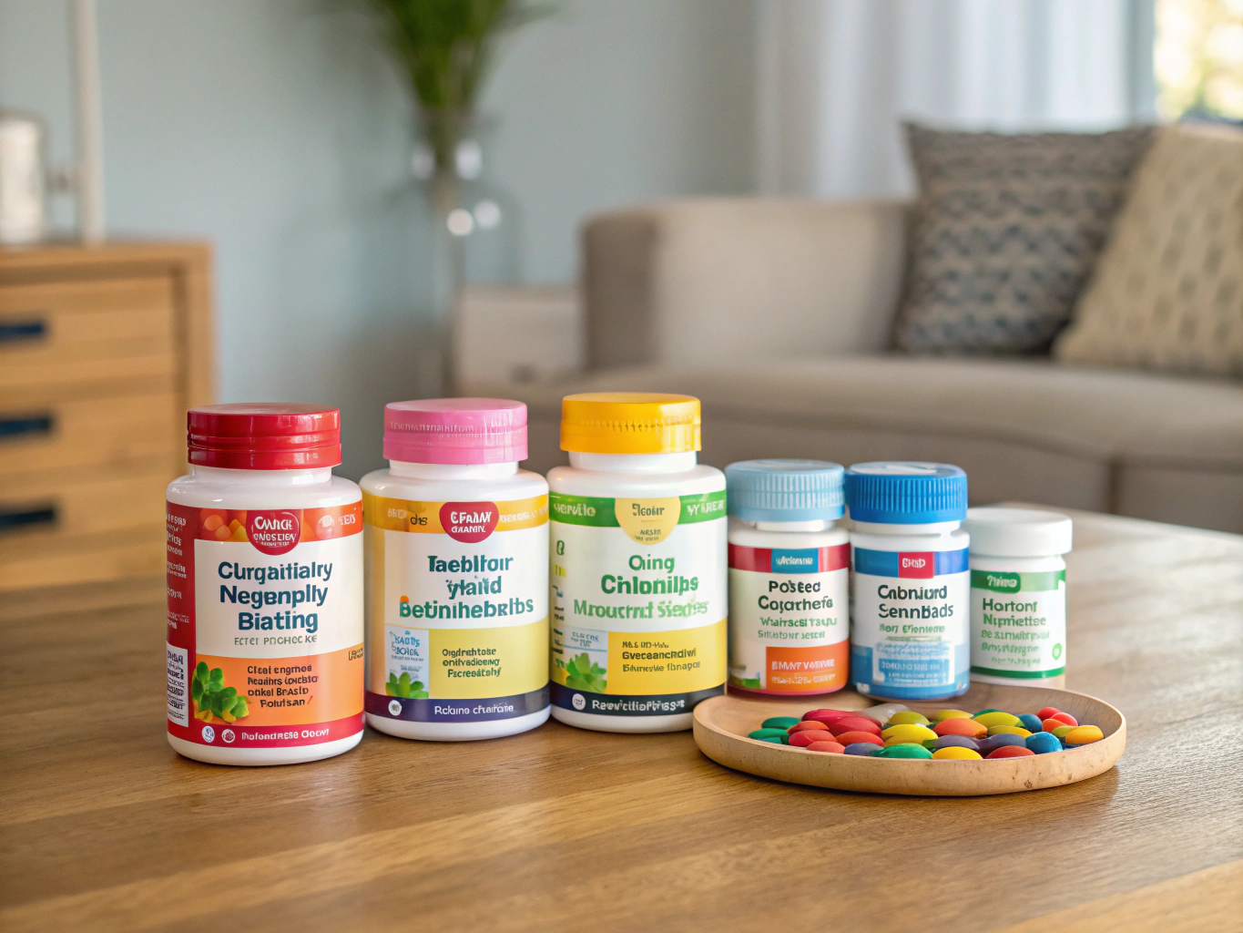 Organic child wellness and natural nutritional gut rebalance supplements